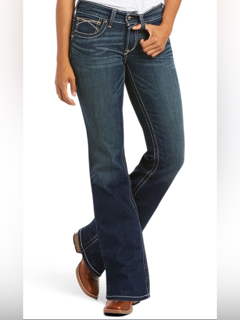 Ariat Women’s Dark Indigo Boot Cut Jeans